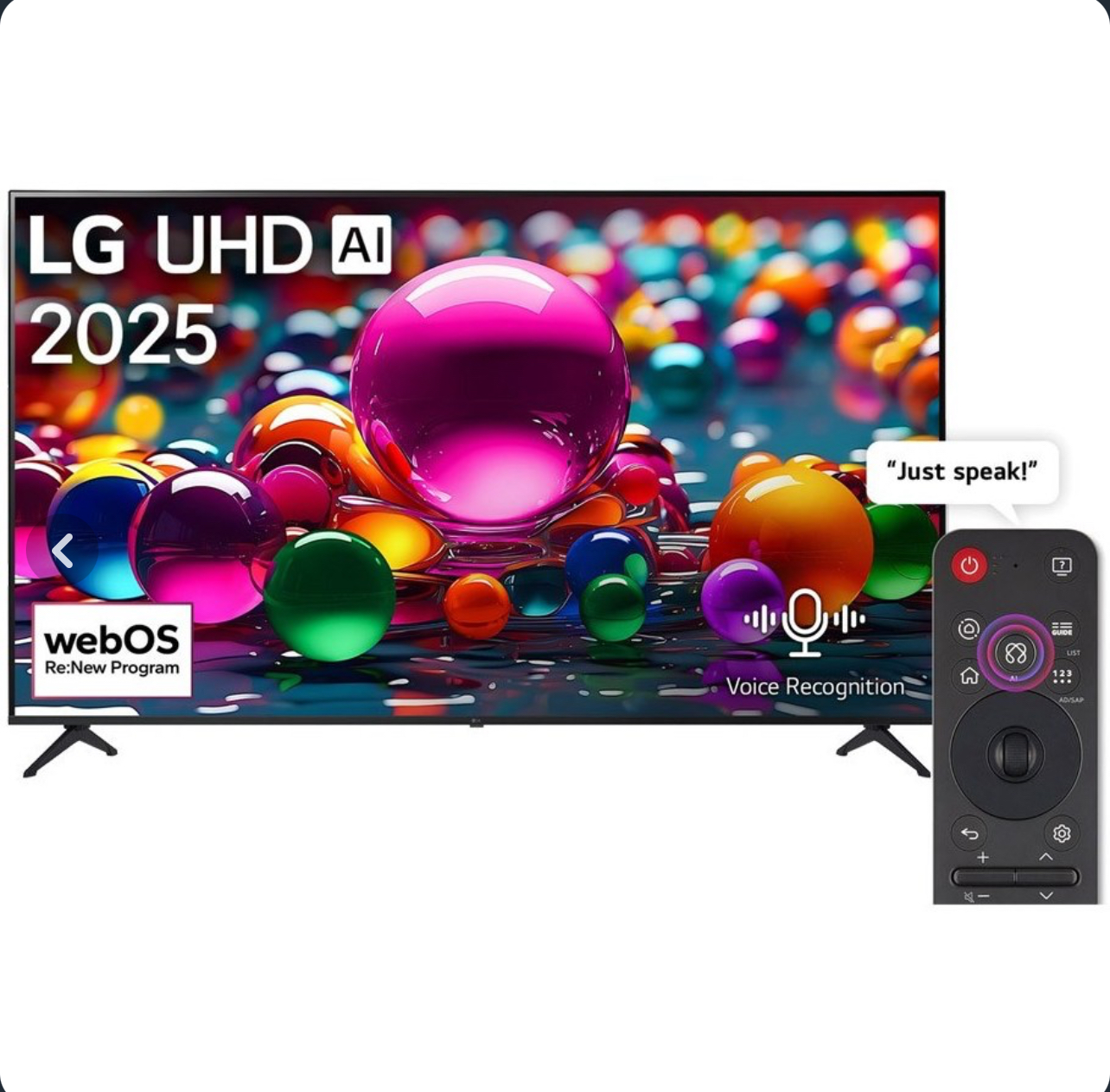 تلویزیون ال جی UA8500 سایز ۸۶ اینچ Ultra HD 4K LED نمای ۳