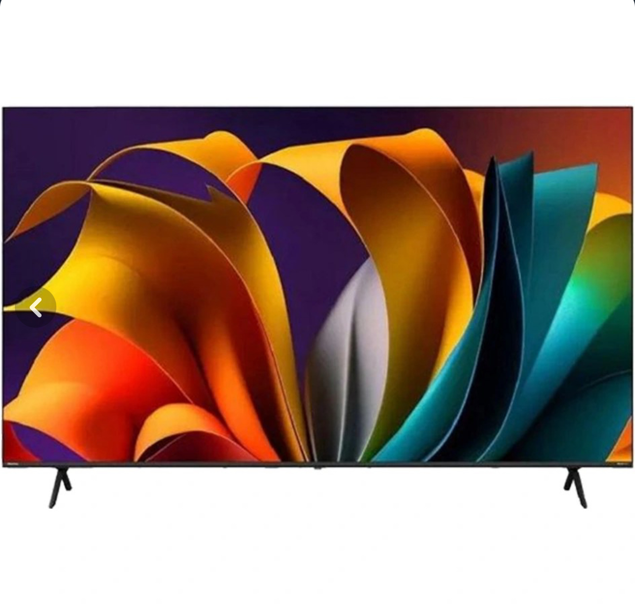 تلویزیون هایسنس مدل A62QS سایز ۵۰ اینچ Ultra HD 4K LED نمای ۲